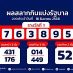 ตรวจหวยวันที่1